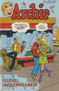 Cover Thumbnail for Archie (Semic, 1982 series) #4/1982