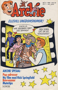 Cover Thumbnail for Archie (Semic, 1982 series) #9/1984
