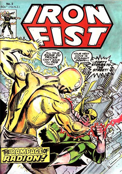 Cover for Iron Fist (Yaffa / Page, 1978 series) #3