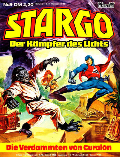 Cover for Stargo (Bastei Verlag, 1981 series) #8