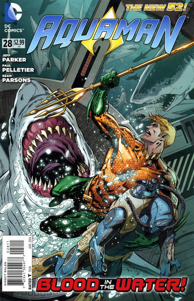 Cover for Aquaman (DC, 2011 series) #28