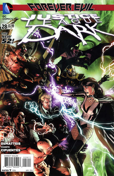 Cover for Justice League Dark (DC, 2011 series) #28