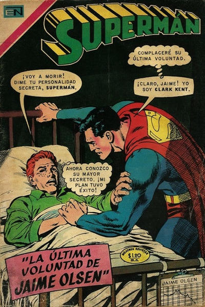 Cover for Supermán (Editorial Novaro, 1952 series) #795