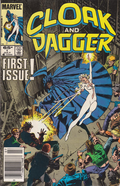Cover for Cloak and Dagger (Marvel, 1985 series) #1 [Newsstand]