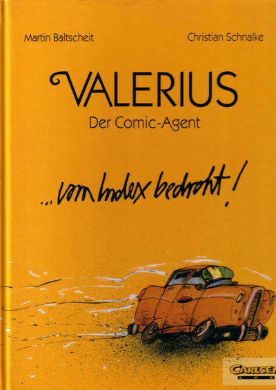 Cover for Valerius (Carlsen Comics [DE], 1992 series) #1 - ... vom Index bedroht!