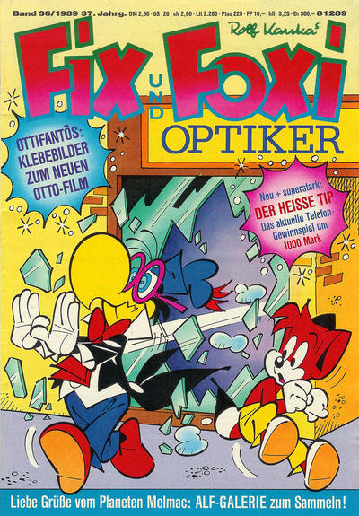 Cover for Fix und Foxi (Pabel Verlag, 1953 series) #v37#36/1989