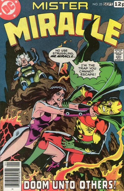 Cover for Mister Miracle (DC, 1971 series) #25 [British]
