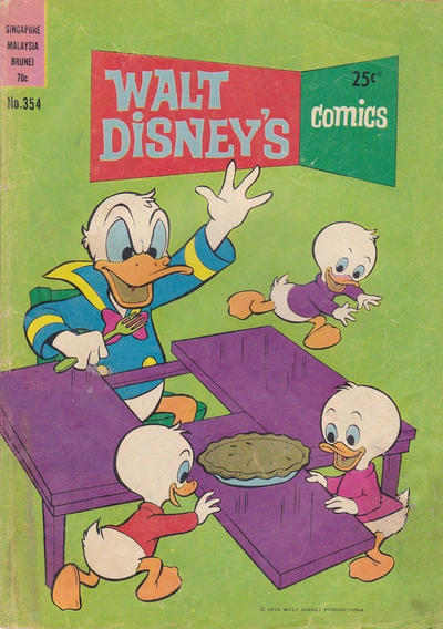 Cover for Walt Disney's Comics (W. G. Publications; Wogan Publications, 1946 series) #354