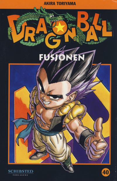 Cover for Dragon Ball (Bladkompaniet / Schibsted, 2004 series) #40 - Fusjonen