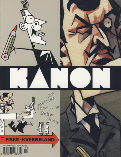 Cover for Kanon (No Comprendo Press, 2006 series) #1 [2. opplag]