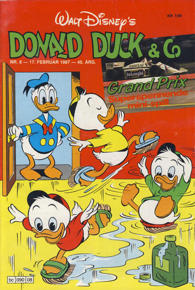 Cover for Donald Duck & Co (Hjemmet / Egmont, 1948 series) #8/1987