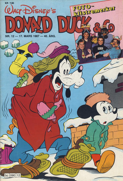Cover for Donald Duck & Co (Hjemmet / Egmont, 1948 series) #12/1987