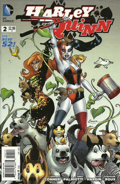 Cover for Harley Quinn (DC, 2014 series) #2 [Second Printing]