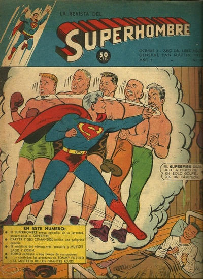 Cover for Superhombre (Editorial Muchnik, 1949 ? series) #39