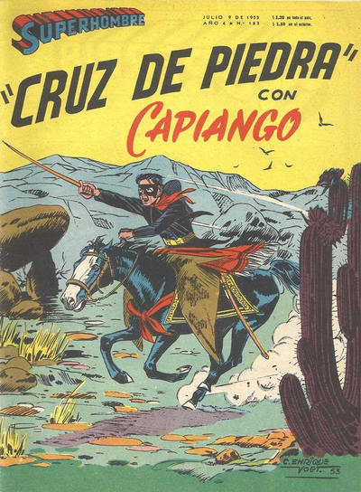 Cover for Superhombre (Editorial Muchnik, 1949 ? series) #183