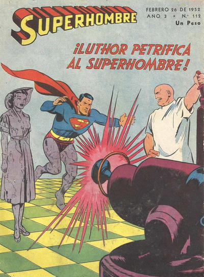 Cover for Superhombre (Editorial Muchnik, 1949 ? series) #112