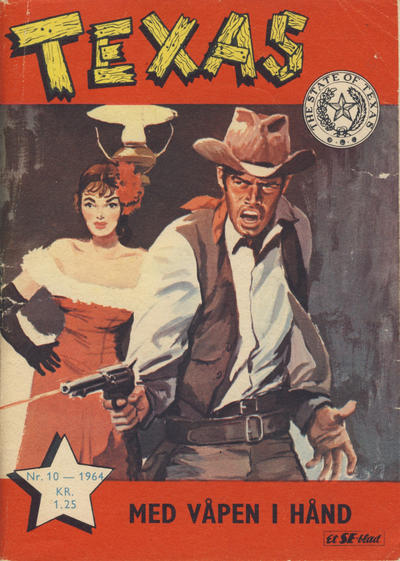 Cover for Texas (Serieforlaget / Se-Bladene / Stabenfeldt, 1953 series) #10/1964