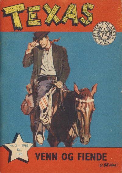 Cover for Texas (Serieforlaget / Se-Bladene / Stabenfeldt, 1953 series) #3/1965