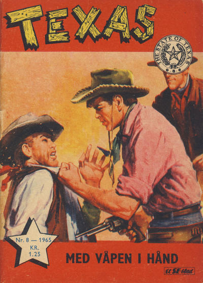 Cover for Texas (Serieforlaget / Se-Bladene / Stabenfeldt, 1953 series) #8/1965