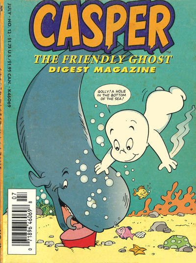 Cover for Casper Digest Magazine (Harvey, 1991 series) #12 [Newsstand]