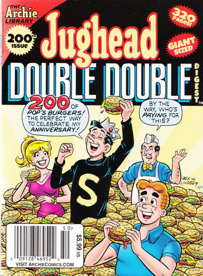 Cover for Jughead's Double Digest (Archie, 1989 series) #200 [Newsstand]