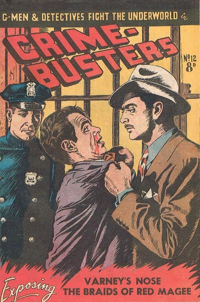 Cover for Crime-Busters (Horwitz, 1950 ? series) #12