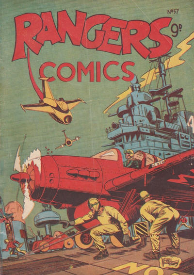 Cover for Rangers Comics (H. John Edwards, 1950 ? series) #57
