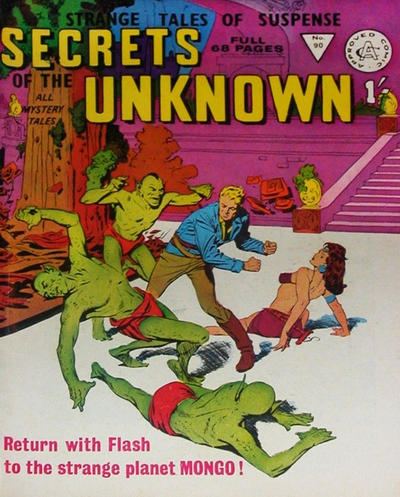 Cover for Secrets of the Unknown (Alan Class, 1962 series) #90