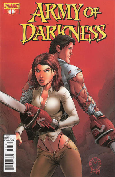 Cover for Army of Darkness (Dynamite Entertainment, 2012 series) #1 [Marat Mychaels Variant]