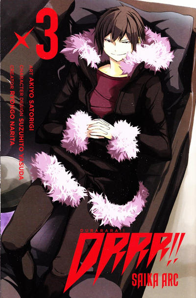 Cover for Durarara!! Saika-Hen (Yen Press, 2013 series) #3