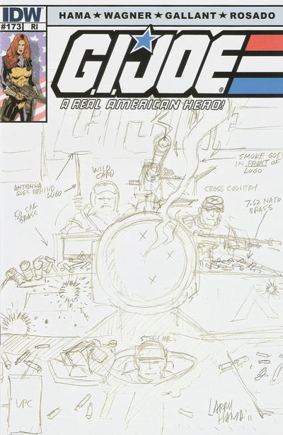 Cover for G.I. Joe: A Real American Hero (IDW, 2010 series) #173 [Retailer Incentive Cover]