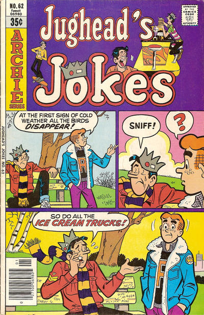 Cover for Jughead's Jokes (Archie, 1967 series) #62