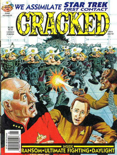 Cover for Cracked (Globe Communications, 1985 series) #314