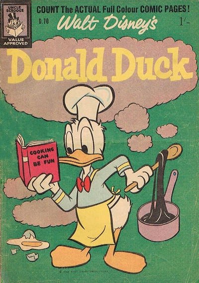 Cover for Walt Disney's Donald Duck (W. G. Publications; Wogan Publications, 1954 series) #70