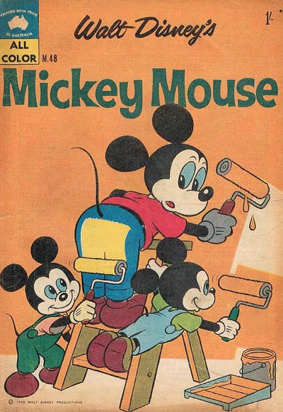 Cover for Walt Disney's Mickey Mouse (W. G. Publications; Wogan Publications, 1956 series) #48