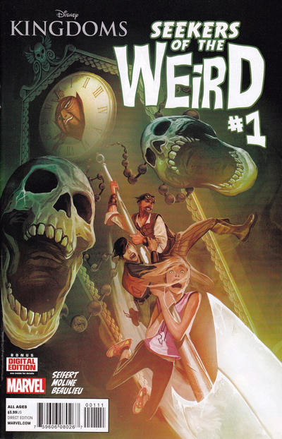 Cover for Disney Kingdoms: Seekers of the Weird (Marvel, 2014 series) #1