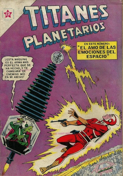 Cover for Titanes Planetarios (Editorial Novaro, 1953 series) #172