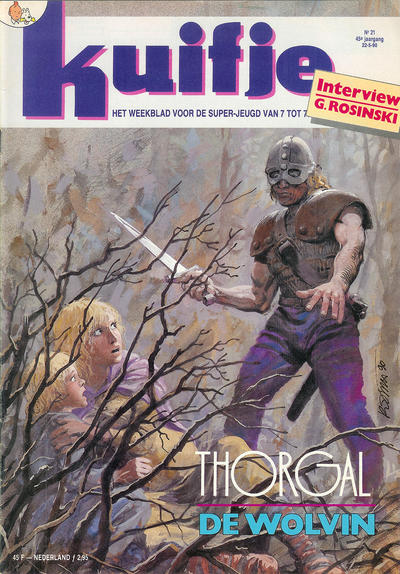 Cover for Kuifje (Le Lombard, 1946 series) #21/1990