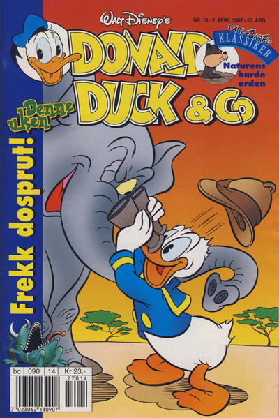 Cover for Donald Duck & Co (Hjemmet / Egmont, 1948 series) #14/2002