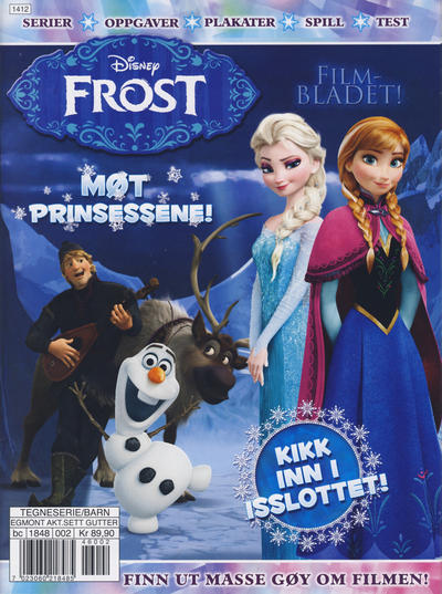 Cover for Disney Frost [Egmont aktivitetssett] (Hjemmet / Egmont, 2014 series) #[1/2014]