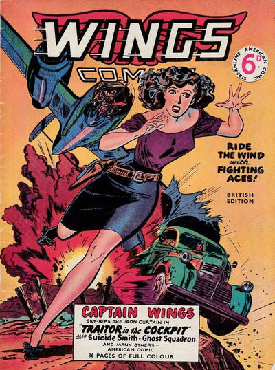 Cover for Wings Comics (Streamline, 1951 series) #[nn]