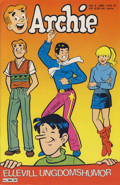 Cover for Archie (Semic, 1982 series) #4/1983