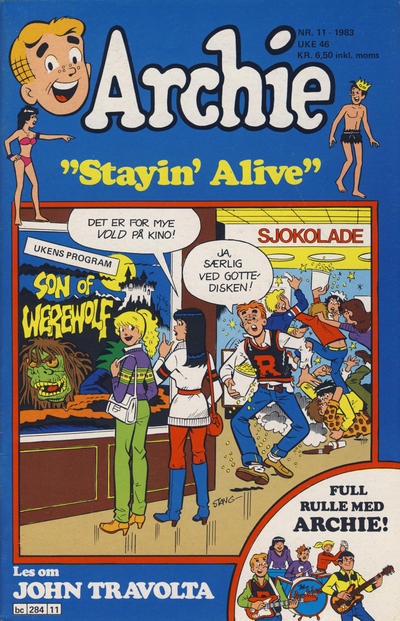 Cover for Archie (Semic, 1982 series) #11/1983
