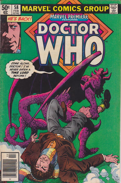 Cover for Marvel Premiere (Marvel, 1972 series) #58 [Newsstand]