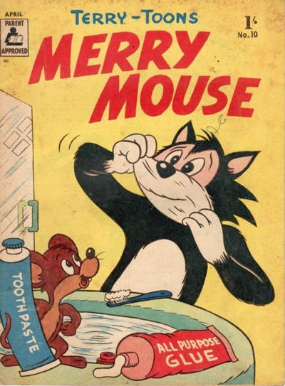 Cover for Paul Terry's Merry Mouse (Magazine Management, 1955 series) #10