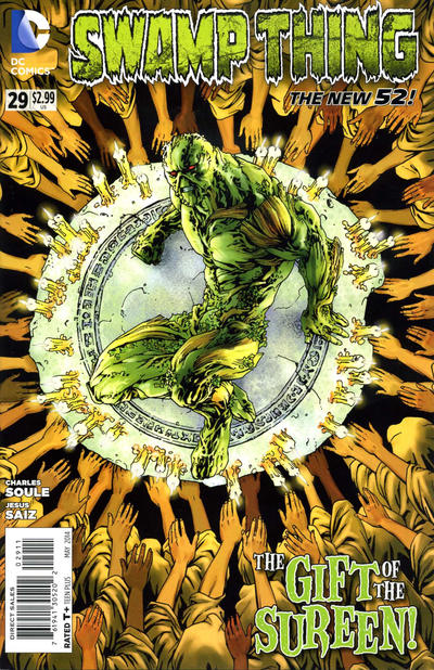 Cover for Swamp Thing (DC, 2011 series) #29