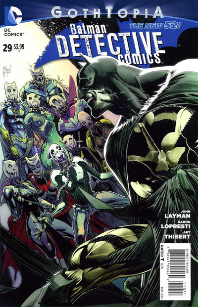 Cover for Detective Comics (DC, 2011 series) #29 [Direct Sales]