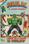 Cover for Hulk el Hombre Increíble (Editorial Novaro, 1980 series) #38
