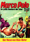Cover for Marco Polo (Bastei Verlag, 1975 series) #20