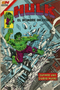 Cover Thumbnail for Hulk el Hombre Increíble (Editorial Novaro, 1980 series) #87